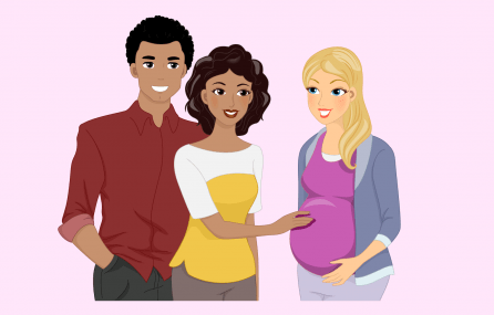 Maternidad involucrada en la gestación por contrato