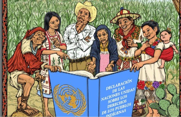 Las comunidades luchando años por sus derechos.