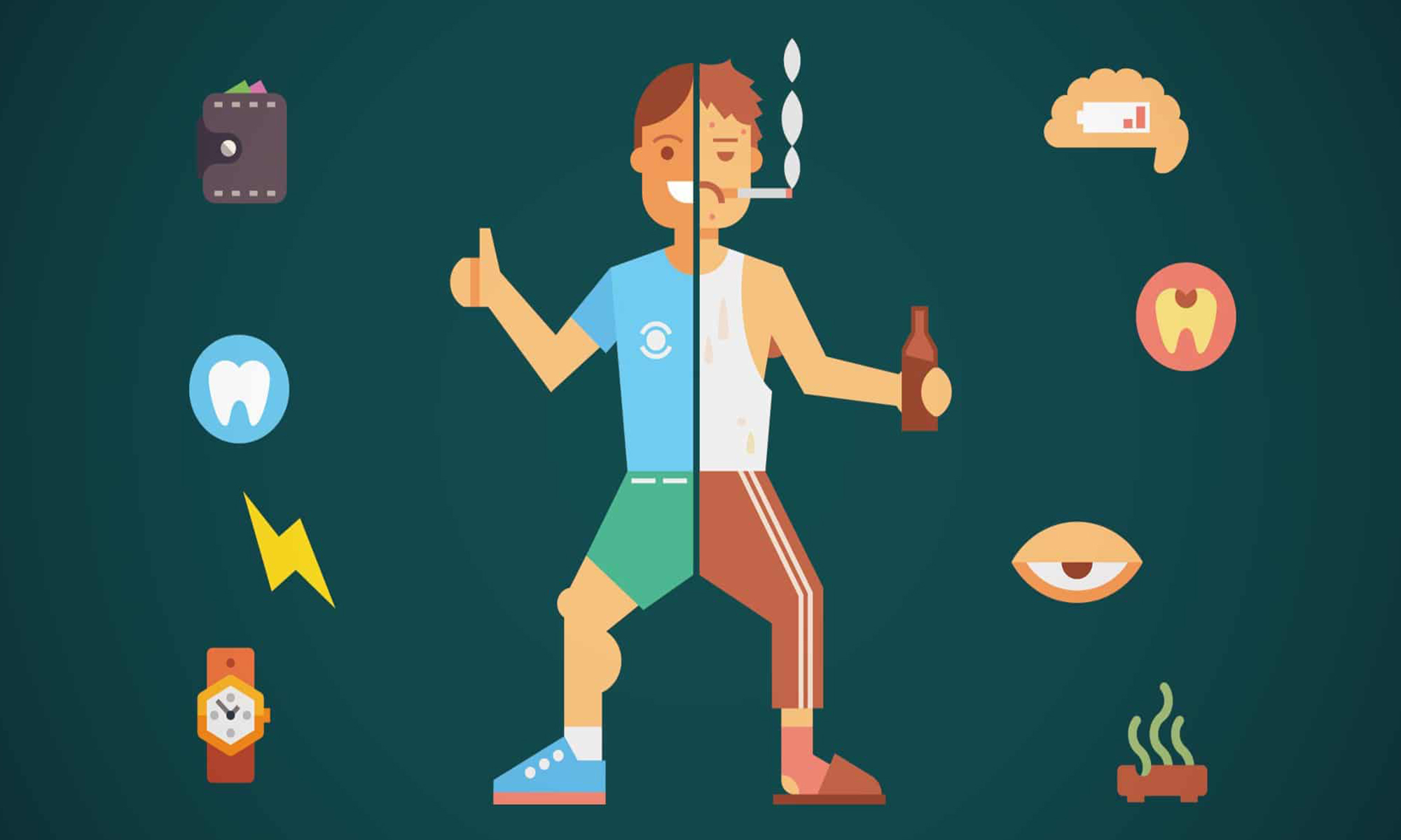 Hábitos o conductas de riesgo en las personas